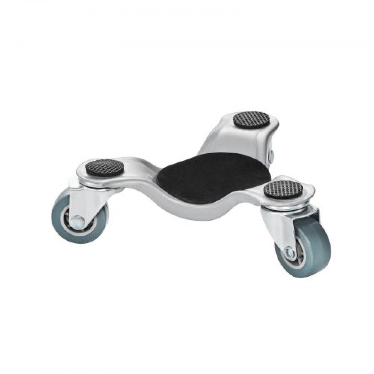 VEVOR Furniture Dolly, χωρητικότητα φόρτωσης 440 λίβρες, 3 Τροχοί Ατσάλι 6,3" Tri-dolly Heavy Duty Mover με τριγωνικό περιστρεφόμενο τροχίσκο, πάνελ από ανθρακούχο χάλυβα, Σετ εργαλείων ανύψωσης επίπλων για συσκευές, καναπές, ψυγείο