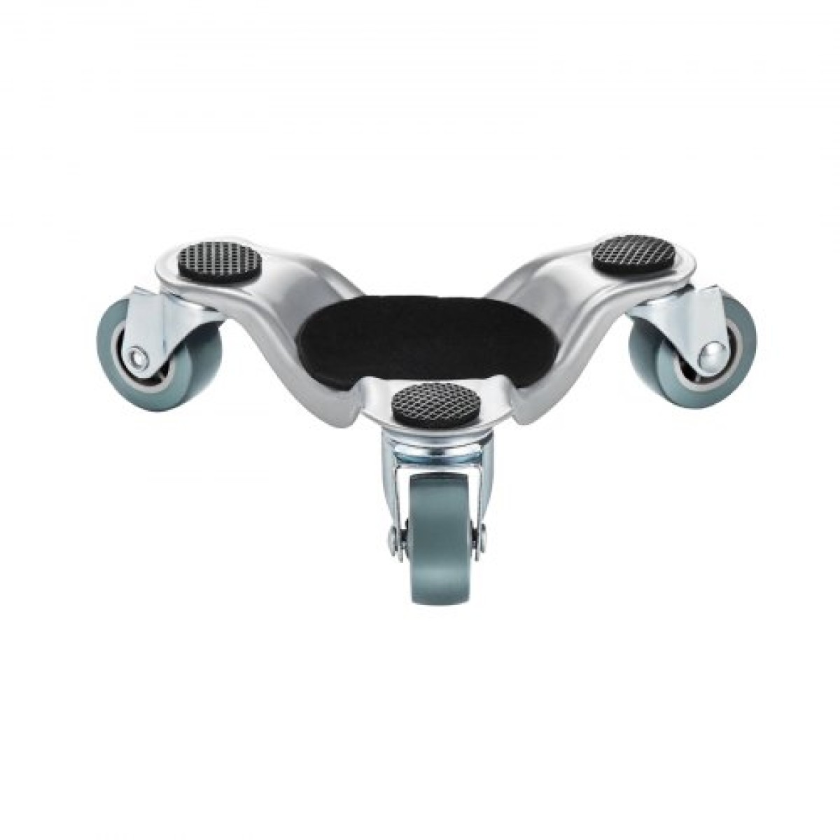 VEVOR Furniture Dolly, χωρητικότητα φόρτωσης 440 λίβρες, 3 Τροχοί Ατσάλι 6,3" Tri-dolly Heavy Duty Mover με τριγωνικό περιστρεφόμενο τροχίσκο, πάνελ από ανθρακούχο χάλυβα, Σετ εργαλείων ανύψωσης επίπλων για συσκευές, καναπές, ψυγείο