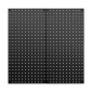 Πάνελ VEVOR Metal Pegboard, 24" x 12" Pegboard, 2 πάνελ, βαρέως τύπου Peg Board Organizer τοίχου με αξεσουάρ, για σαλόνι γκαράζ Αποθήκευση εργαλείων Οργάνωση γραφείου Craft Room Κουζίνα Σπίτι, Μαύρο