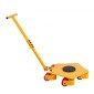 VEVOR Machine Skate, 8800 lbs Machinery Moving Skate, Machinery Mover Skate με περιστρεφόμενο καπάκι 360° και περιστρεφόμενους κυλίνδρους PU, Μετακίνηση βιομηχανικών μηχανημάτων βαρέως τύπου με λαβή για αποθήκη, εργαστήριο
