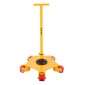 VEVOR Machine Skate, 8800 lbs Machinery Moving Skate, Machinery Mover Skate με περιστρεφόμενο καπάκι 360° και περιστρεφόμενους κυλίνδρους PU, Μετακίνηση βιομηχανικών μηχανημάτων βαρέως τύπου με λαβή για αποθήκη, εργαστήριο