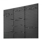 Πάνελ VEVOR Metal Pegboard, 24" x 12" Pegboard, 3 πάνελ, Ατσάλινο μανταλάκι βαρέως τύπου Οργανωτής τοίχου, για Σαλόνι Γκαράζ Αποθήκευση εργαλείων Πάγκος εργασίας Οργάνωση γραφείου Craft Room Κουζίνα Σπίτι, Μαύρο