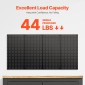 Πάνελ VEVOR Metal Pegboard, 24" x 12" Pegboard, 4 πάνελ, Ατσάλινο μανταλάκι βαρέως τύπου Οργανωτής τοίχου, για Σαλόνι Γκαράζ Αποθήκευση εργαλείων Πάγκος εργασίας Οργάνωση γραφείου Craft Room Κουζίνα Σπίτι, Μαύρο