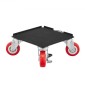 VEVOR Furniture Dolly, Μέγιστο Φορτίο 3474 lbs, Μετακινήσεις επίπλων βαρέως τύπου με 5 τροχούς περιστροφής 360°, πάνελ από ανθρακούχο χάλυβα, Σετ εργαλείων ανύψωσης επίπλων για ηλεκτρικές συσκευές, καναπέ, ψυγείο, πλυντήριο ρούχων