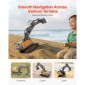 VEVOR Remote Control Excavator Toy, 11 Channel, 1:20 Scale Remote Control Digger Toy, RC Excavator with Lights & Sounds, Full Functional Construction Vehicles for Children, 2 Batteries, Δώρο γενεθλίων