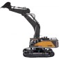VEVOR Remote Control Excavator Toy, 11 Channel, 1:20 Scale Remote Control Digger Toy, RC Excavator with Lights & Sounds, Full Functional Construction Vehicles for Children, 2 Batteries, Δώρο γενεθλίων