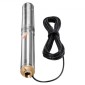 Υποβρύχια αντλία VEVOR Deep Well, Ισχύς εισόδου 1100W, 230V, 65 L/min Ροή 85 m(279 ft) Κεφαλή, με εξωτερικό κιβώτιο ελέγχου καλωδίου 20 m (65,62 ft), Αντλία νερού από ανοξείδωτο χάλυβα, για βιομηχανικό πότισμα και οικιακή χρήση, IP6