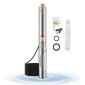 Υποβρύχια αντλία VEVOR Deep Well, Ισχύς εισόδου 1100W, 230V, 65 L/min Ροή 85 m(279 ft) Κεφαλή, με εξωτερικό κιβώτιο ελέγχου καλωδίου 20 m (65,62 ft), Αντλία νερού από ανοξείδωτο χάλυβα, για βιομηχανικό πότισμα και οικιακή χρήση, IP6