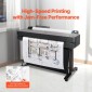 Χαρτί ευρείας μορφής VEVOR, 36 in x 150 ft Paper Plotter, 4 Rolls CAD Bond Rolls με 2 in Core, 20 LB Bond Rolls Paper, Idea for CAD Drawings, Engineering Plans, GIS Maps & Architectural Designs
