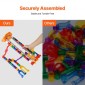 VEVOR Marble Run Set, 153 ΤΕΜ με Μηχανοκίνητο Ανελκυστήρα, με 30 Πλαστικά Μάρμαρα, Marble Maze Building Block Brain Game, Εκπαιδευτικά Παιχνίδια αγώνων δρόμου STEM, για παιδιά, αγόρια, κορίτσια Ηλικίες 3 + ετών