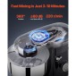 Βάση μίξερ VEVOR, 6 QT μίξερ ζύμης, 1400W 6 + P Speeds Ανατρεπόμενο μίξερ τροφίμων με μπολ από ανοξείδωτο χάλυβα, γάντζος ζύμης, συρμάτινο μαστίγιο, ίσιος χτυπητής, ξύστρα, οικιακός αναδευτήρας για ψήσιμο, ανάμειξη, μαύρο