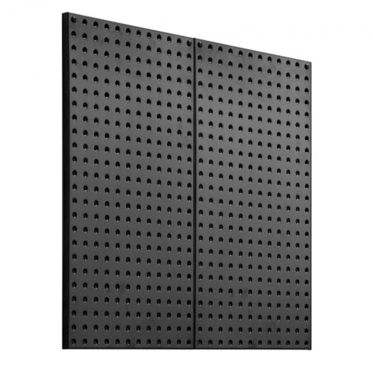 Πάνελ VEVOR Metal Pegboard, 32" x 16" Pegboard, 2 Panels, Ατσάλινο μανταλάκι βαρέως τύπου Οργανωτής τοίχου, για Σαλόνι Γκαράζ Αποθήκευση εργαλείων Πάγκος εργασίας Οργάνωση γραφείου Craft Room Κουζίνα Σπίτι, Μαύρο