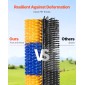 VEVOR Livestock Scratching Brush, 6 Pcs Horse Brush with 12 Screws, 20 x 7,5 in Cow Scratcher, for Back Itch Relief & Keep Cleaning, Grooming & Scratching Post Brush for άλογο, γουρούνι, βοοειδή