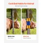 VEVOR Livestock Scratching Brush, 6 Pcs Horse Brush with 12 Screws, 20 x 7,5 in Cow Scratcher, for Back Itch Relief & Keep Cleaning, Grooming & Scratching Post Brush for άλογο, γουρούνι, βοοειδή