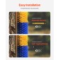 VEVOR Livestock Scratching Brush, 6 Pcs Horse Brush with 12 Screws, 20 x 7,5 in Cow Scratcher, for Back Itch Relief & Keep Cleaning, Grooming & Scratching Post Brush for άλογο, γουρούνι, βοοειδή