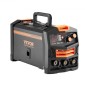 VEVOR MIG Welder, 130A Synergic Mig Welding Machine, 2-in-1 Gas MIG/Gasless Flux Core MIG Welder Multi-Process, Portable Mig Welder with IGBT Inverter Technology & Digital Display Screen