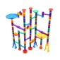 VEVOR Marble Run Set, 150 Piece Marble Maze Building Block Brain Game, with 10 Glow in the Dark Marbles + 40 Glass Marbles, Educational Learning Race Track STEM Toys, για παιδιά, αγόρια, κορίτσια ηλικίας 3+