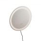 Καθρέφτης μπάνιου VEVOR LED, 60 cm LED στρογγυλός καθρέφτης μπάνιου με μπροστινό φωτισμό και οπίσθιο φωτισμό, καθρέφτης μνήμης κατά της ομίχλης με φώτα, Stepless 3 χρώματα Καθρέφτης μπάνιου με δυνατότητα ρύθμισης θερμοκρασίας, επιτοίχιος