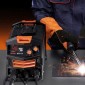 Συγκολλητής VEVOR MIG, Μηχανή συγκόλλησης Mig 130Amp Synergic, Μηχανή συγκόλλησης χωρίς ροή αερίου, φορητή συσκευή συγκόλλησης Mig με τεχνολογία IGBT Inverter και οθόνη ψηφιακής οθόνης