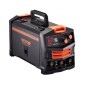 Συγκολλητής VEVOR MIG, Μηχανή συγκόλλησης Mig 130Amp Synergic, Μηχανή συγκόλλησης χωρίς ροή αερίου, φορητή συσκευή συγκόλλησης Mig με τεχνολογία IGBT Inverter και οθόνη ψηφιακής οθόνης
