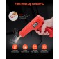 VEVOR Plastic Welder, Πλαστικό πιστόλι συγκόλλησης 100W με 800PCS Hot Staples, Professional Hot Staple Welding Gun, Πλαστικό κιτ επισκευής προφυλακτήρα αυτοκινήτου με φως LED για καγιάκ, παιχνίδια, επισκευή πλαστικών ρωγμών