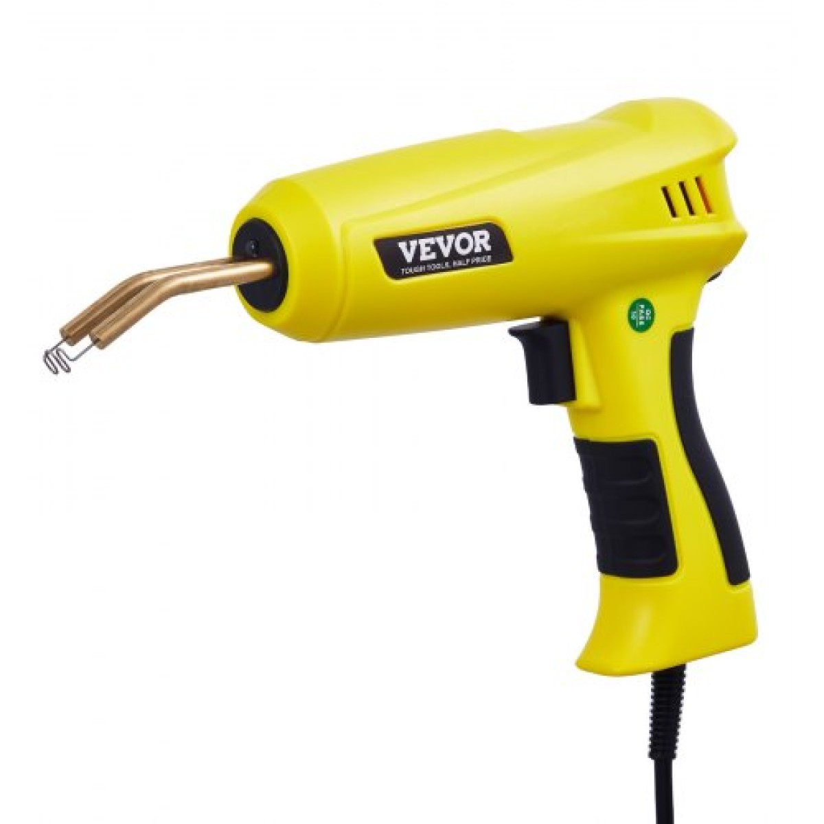 VEVOR Plastic Welding Kit, 220W Plastic Welder Gun with 1200PCS Hot Staples & 76PCS Welding Rods, Professional Hot Staple Welding Kit με φως LED, θήκη μεταφοράς για καγιάκ, παιχνίδια, επισκευή προφυλακτήρα αυτοκινήτου