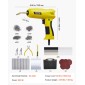VEVOR Plastic Welding Kit, 220W Plastic Welder Gun with 800PCS Hot Staples & 56PCS Welding Rods, Professional Hot Staple Welding Kit με φως LED, Θήκη μεταφοράς για καγιάκ, παιχνίδια, επισκευή προφυλακτήρα αυτοκινήτου
