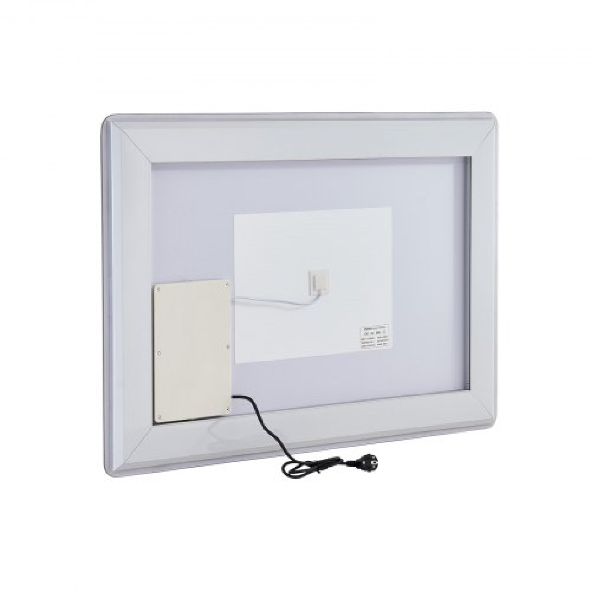 Καθρέφτης μπάνιου VEVOR LED, 70 x 100 cm Καθρέφτης μπάνιου LED με μπροστινό φωτισμό και οπίσθιο φωτισμό, καθρέφτης μνήμης κατά της ομίχλης με φώτα, Stepless 3 χρώματα Καθρέφτης μπάνιου με δυνατότητα ρύθμισης θερμοκρασίας, επιτοίχιος