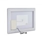 Καθρέφτης μπάνιου VEVOR LED, 70 x 100 cm Καθρέφτης μπάνιου LED με μπροστινό φωτισμό και οπίσθιο φωτισμό, καθρέφτης μνήμης κατά της ομίχλης με φώτα, Stepless 3 χρώματα Καθρέφτης μπάνιου με δυνατότητα ρύθμισης θερμοκρασίας, επιτοίχιος