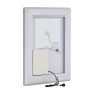 Καθρέφτης μπάνιου VEVOR LED, 60 x 80 cm Καθρέφτης μπάνιου LED με μπροστινό φωτισμό και οπίσθιο φωτισμό, καθρέφτης μνήμης κατά της ομίχλης με φώτα, Stepless 3 χρώματα Καθρέφτης μπάνιου με δυνατότητα ρύθμισης θερμοκρασίας, επιτοίχιος