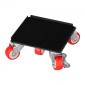 VEVOR Furniture Dolly, Μέγιστο Φορτίο 1200 lbs, Μετακινήσεις επίπλων βαρέως τύπου με 5 τροχούς περιστροφής 360°, πάνελ από ανθρακούχο χάλυβα, Σετ εργαλείων ανύψωσης επίπλων για συσκευές, Καναπές, Ψυγείο, Πλυντήριο ρούχων