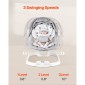 VEVOR Baby Swing, Baby Rocker για βρέφη με 3 ταχύτητες & 3 θέσεις καθισμάτων, πάνελ αφής IMD, τηλεχειριστήριο, Bluetooth & 10 προκαθορισμένα νανουρίσματα, φορητή βρεφική κούνια για 0-9 μηνών αγόρια κορίτσια έως 20 λίβρες