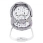 VEVOR Baby Swing, Baby Rocker για βρέφη με 3 ταχύτητες & 3 θέσεις καθισμάτων, πάνελ αφής IMD, τηλεχειριστήριο, Bluetooth & 10 προκαθορισμένα νανουρίσματα, φορητή βρεφική κούνια για 0-9 μηνών αγόρια κορίτσια έως 20 λίβρες