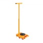 VEVOR Machine Skate, 6T Machinery Skate Dolly, 13228 lbs Machinery Moving Skate, Machinery Mover Skate με καπάκι περιστροφής 360° και κατευθυντικούς κυλίνδρους PU, βιομηχανικός εξοπλισμός βαρέως τύπου, κίτρινο