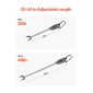 VEVOR Transom Saver, 32-44 ίντσες, Ρυθμιζόμενη Προφύλαξη σκάφους με κεφαλή βαρέως τύπου, ανθεκτικά στη διάβρωση Εύκολα στην εγκατάσταση εξωλέμβιες μηχανές για λιγότερους από 100 HP, Κατάλληλο για ρολό και ρυμουλκούμενο