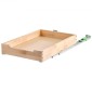 Συρτάρι ντουλαπιού VEVOR Pull Out, 17" Π x 21" D Συρτάρι ντουλαπιού, Soft Close Slide out ράφι, συρόμενο ξύλινο συρτάρι βαρέως τύπου, βάση συναρμολόγησης κάτω και πλαϊνή οργάνωση ντουλαπιού για ντουλάπι κουζίνας μπάνιο