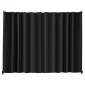 VEVOR Room Divider, Φορητό Panel Divider Room with Wheels Divider Stand, Freestanding Room Divider Οθόνη Privacy για Γραφείο, Υπνοδωμάτιο, Τραπεζαρία, Μελέτη, Μαύρο