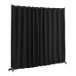 VEVOR Room Divider, Φορητό Panel Divider Room with Wheels Divider Stand, Freestanding Room Divider Οθόνη Privacy για Γραφείο, Υπνοδωμάτιο, Τραπεζαρία, Μελέτη, Μαύρο