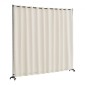 VEVOR Room Divider, Φορητό Panel Divider Room with Wheels Divider Stand, Freestanding Room Divider Screen Privacy for Office, Υπνοδωμάτιο, Τραπεζαρία, Μελέτη, Μπεζ