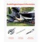 VEVOR Transom Saver, 24-36 ίντσες, Ρυθμιζόμενη Προφύλαξη σκάφους με κεφαλή βαρέως τύπου, ανθεκτικά στη διάβρωση Εύκολα στην εγκατάσταση εξωλέμβιες μηχανές για λιγότερους από 100 HP, Κατάλληλο για ρολό και ρυμουλκούμενο