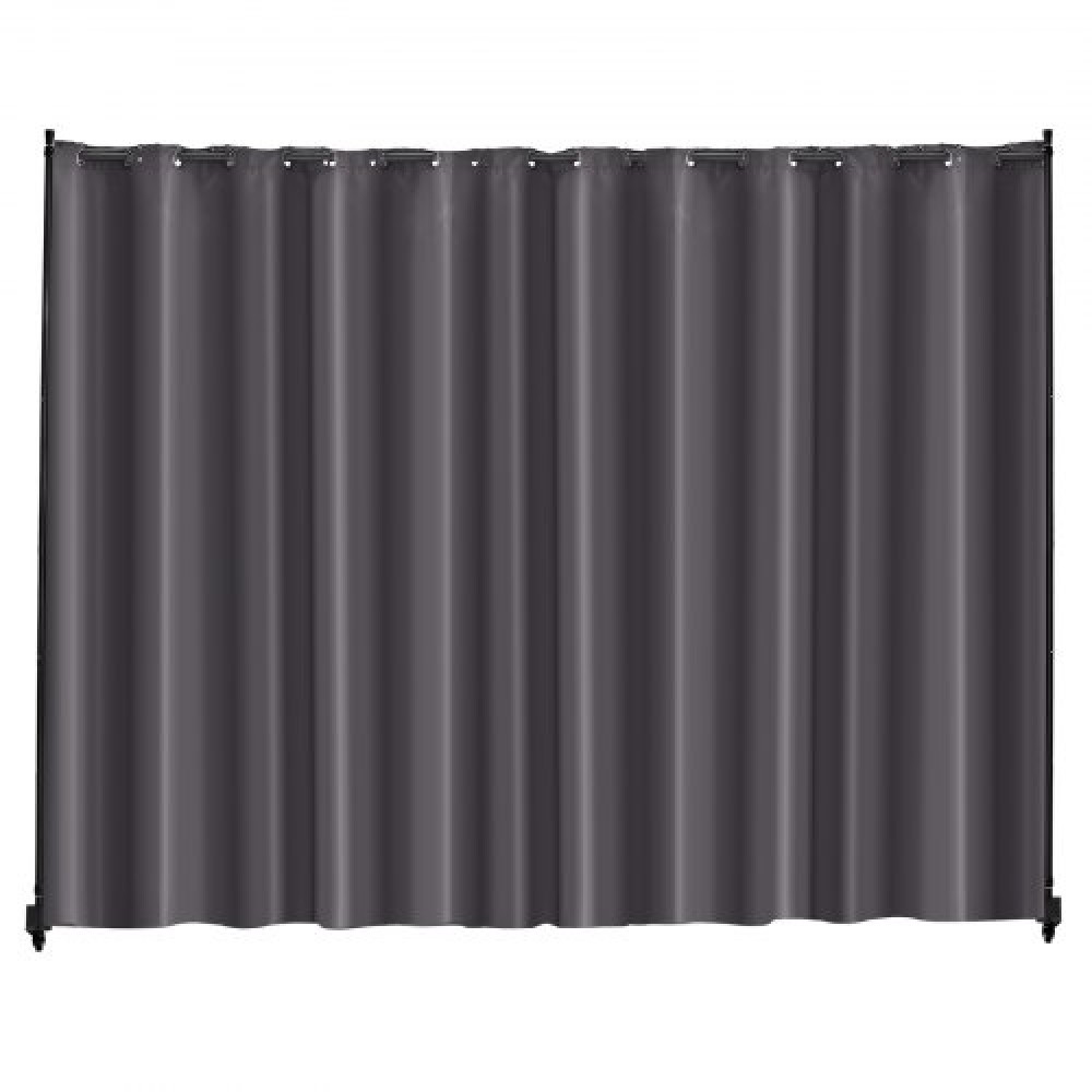 VEVOR Room Divider, Φορητό Panel Divider Room with Wheels Divider Stand, Freestanding Room Divider Screen Privacy for Office, Υπνοδωμάτιο, Τραπεζαρία, Μελέτη, Γκρι