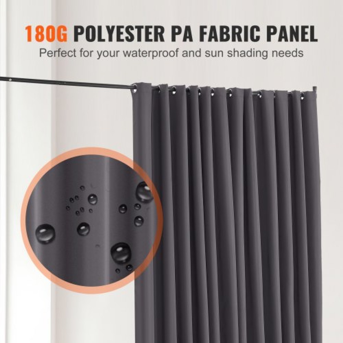 VEVOR Room Divider, Φορητό Panel Divider Room with Wheels Divider Stand, Freestanding Room Divider Screen Privacy for Office, Υπνοδωμάτιο, Τραπεζαρία, Μελέτη, Γκρι