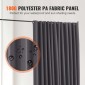 VEVOR Room Divider, Φορητό Panel Divider Room with Wheels Divider Stand, Freestanding Room Divider Screen Privacy for Office, Υπνοδωμάτιο, Τραπεζαρία, Μελέτη, Γκρι
