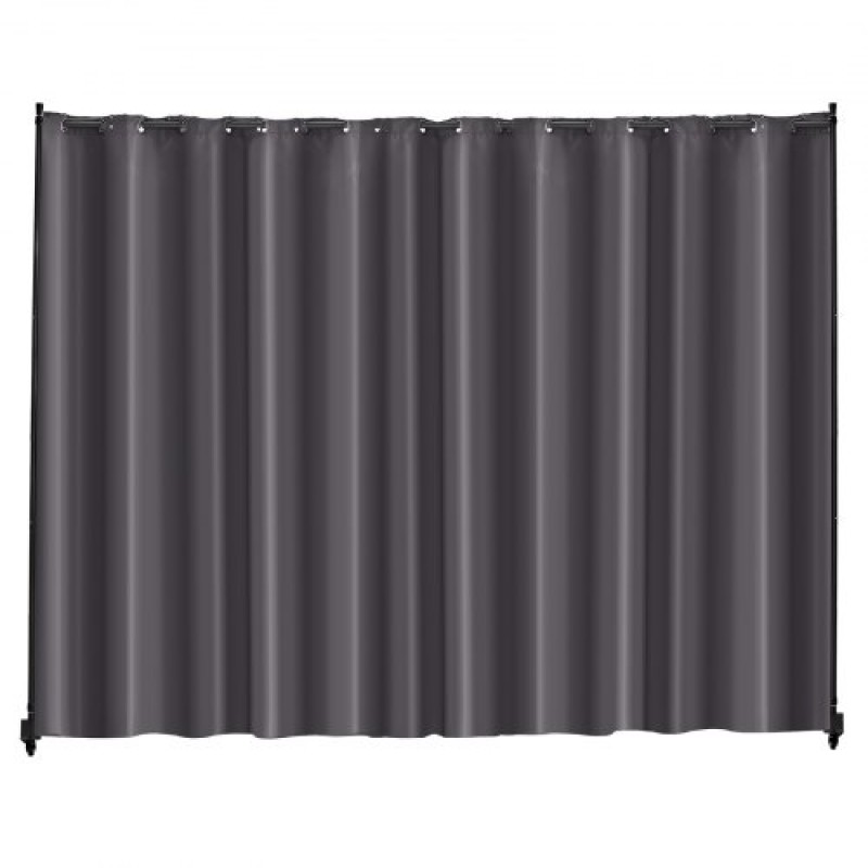 VEVOR Room Divider, Φορητό Panel Divider Room with Wheels Divider Stand, Freestanding Room Divider Screen Privacy for Office, Υπνοδωμάτιο, Τραπεζαρία, Μελέτη, Γκρι