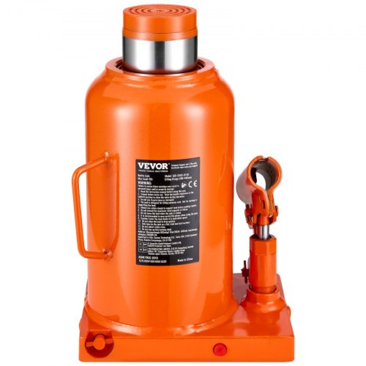 VEVOR Hydraulic Bottle Jack, 50 Ton/110231 lbs Welded Bottle Jack with 11''-17,32'' Lifting Range & 3-Section Long Handle, for Car, Pickup, Truck, RV, Auto Repair, Industrial Engineering