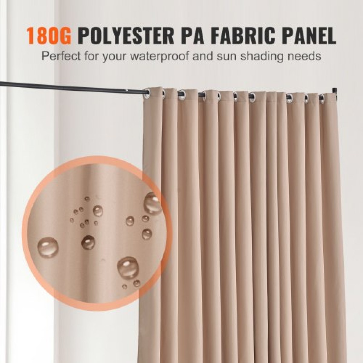 VEVOR Room Divider, Φορητό Panel Divider Room with Wheels Divider Stand, Freestanding Room Divider Οθόνη Privacy για Γραφείο, Υπνοδωμάτιο, Τραπεζαρία, Μελέτη, Καφέ