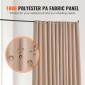 VEVOR Room Divider, Φορητό Panel Divider Room with Wheels Divider Stand, Freestanding Room Divider Οθόνη Privacy για Γραφείο, Υπνοδωμάτιο, Τραπεζαρία, Μελέτη, Καφέ