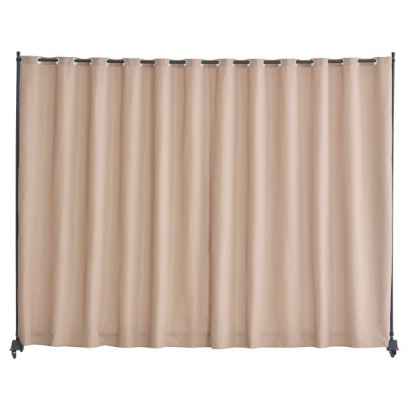 VEVOR Room Divider, Φορητό Panel Divider Room with Wheels Divider Stand, Freestanding Room Divider Οθόνη Privacy για Γραφείο, Υπνοδωμάτιο, Τραπεζαρία, Μελέτη, Καφέ