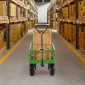 VEVOR 680 Lbs Steel Garden Cart on Wheels, Heavy Duty Garden Wagon Cart Pullable, Metal Outdoor Utility Yard Wagon Carts με ελαστικά 10", Mesh αφαιρούμενα πλαϊνά και περιστρεφόμενη λαβή 180°