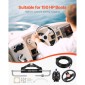 VEVOR 150HP Hydraulic Outboard Steering Kit, Marine Boat Hydraulic Steering System με τιμόνι 13,5 ιντσών, αντλία τιμόνι, υδραυλικό κύλινδρο & 2PCS 26FT σωλήνες για μονοκινητήρια σκάφη